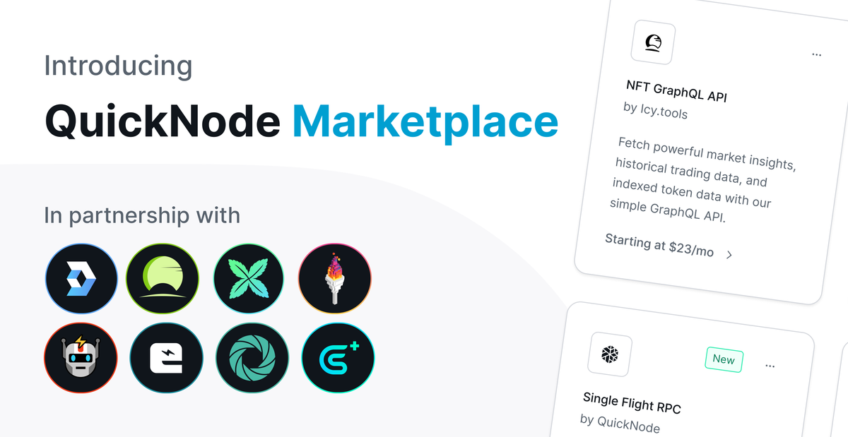 Introducing quicknode marketplace