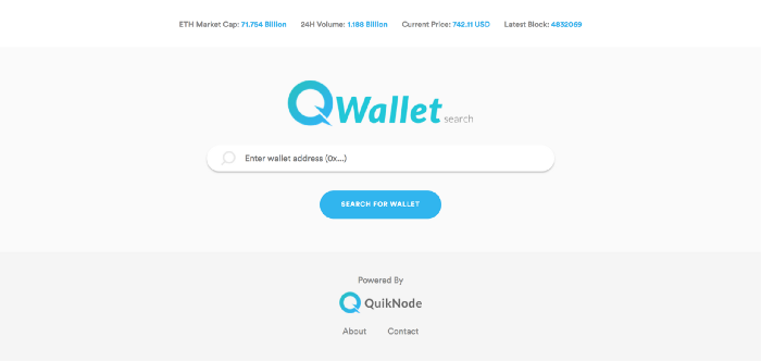 Introducing QWallet.io Search