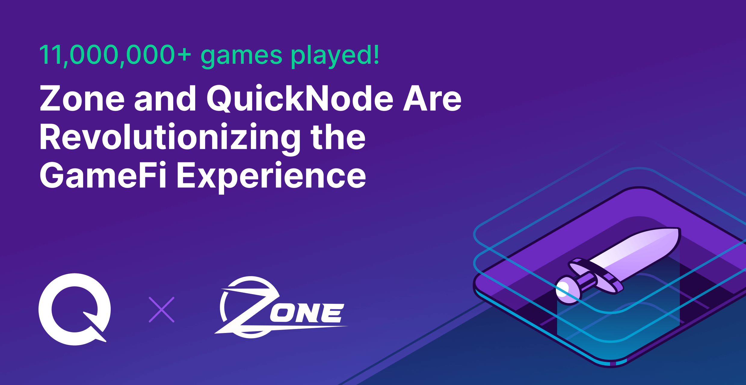 Zone and QuickNode Are Revolutionizing the GameFi Experience With Over 11,000,000 Games Played